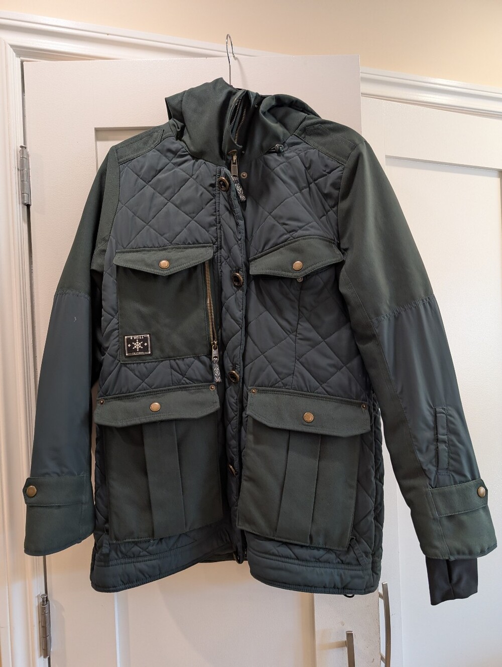 O'Neill Quilted Snowboard/Ski Jacket,L